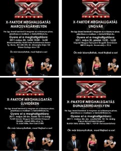 X Faktor a határokon út