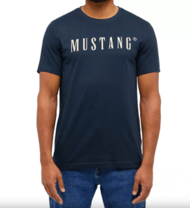 mustang férfi póló