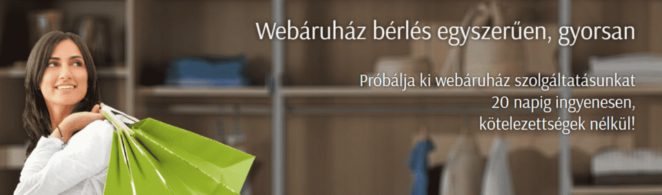 Webshop bérlés vállalkozóknak
